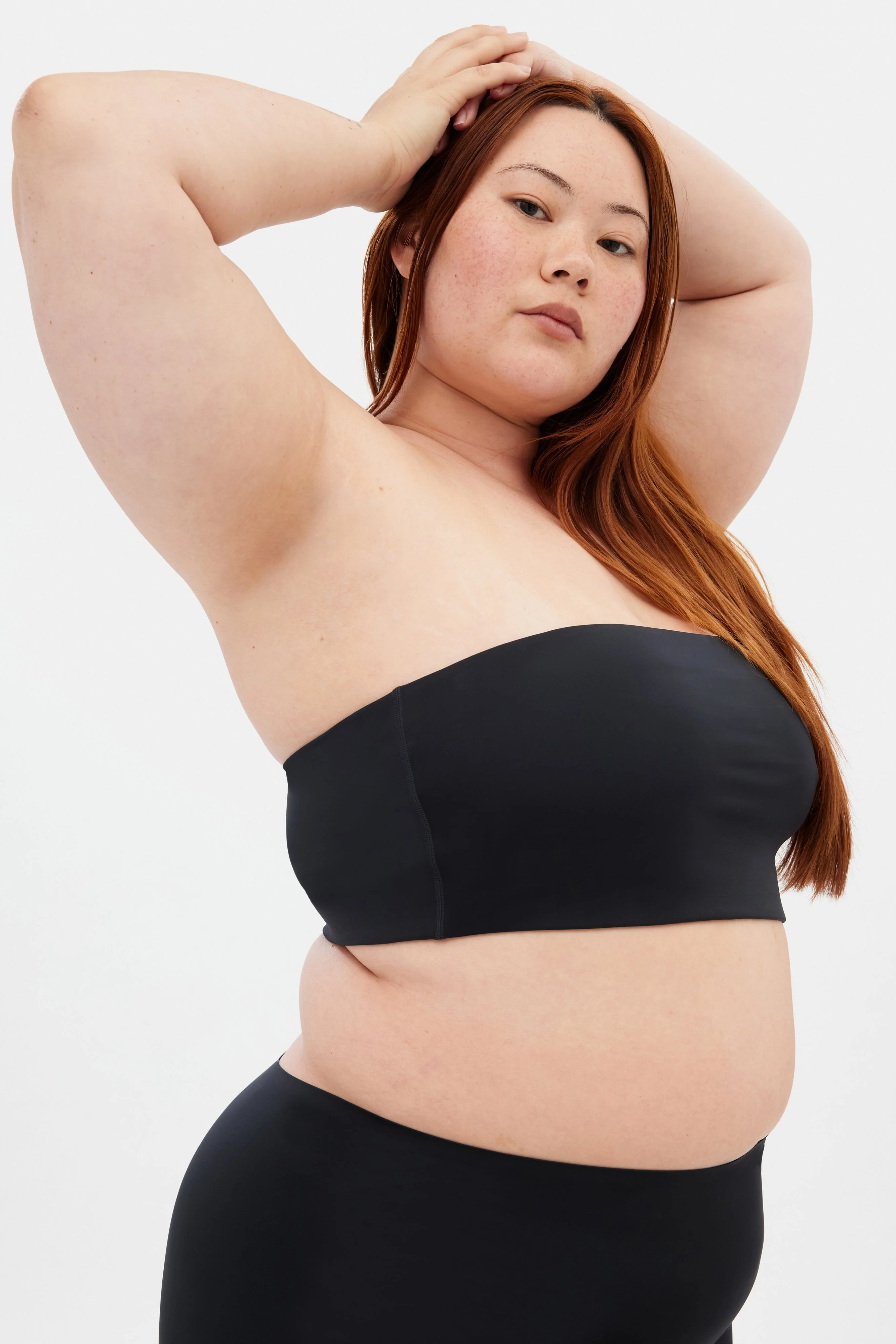 Black Bandeau Bra - Image 3