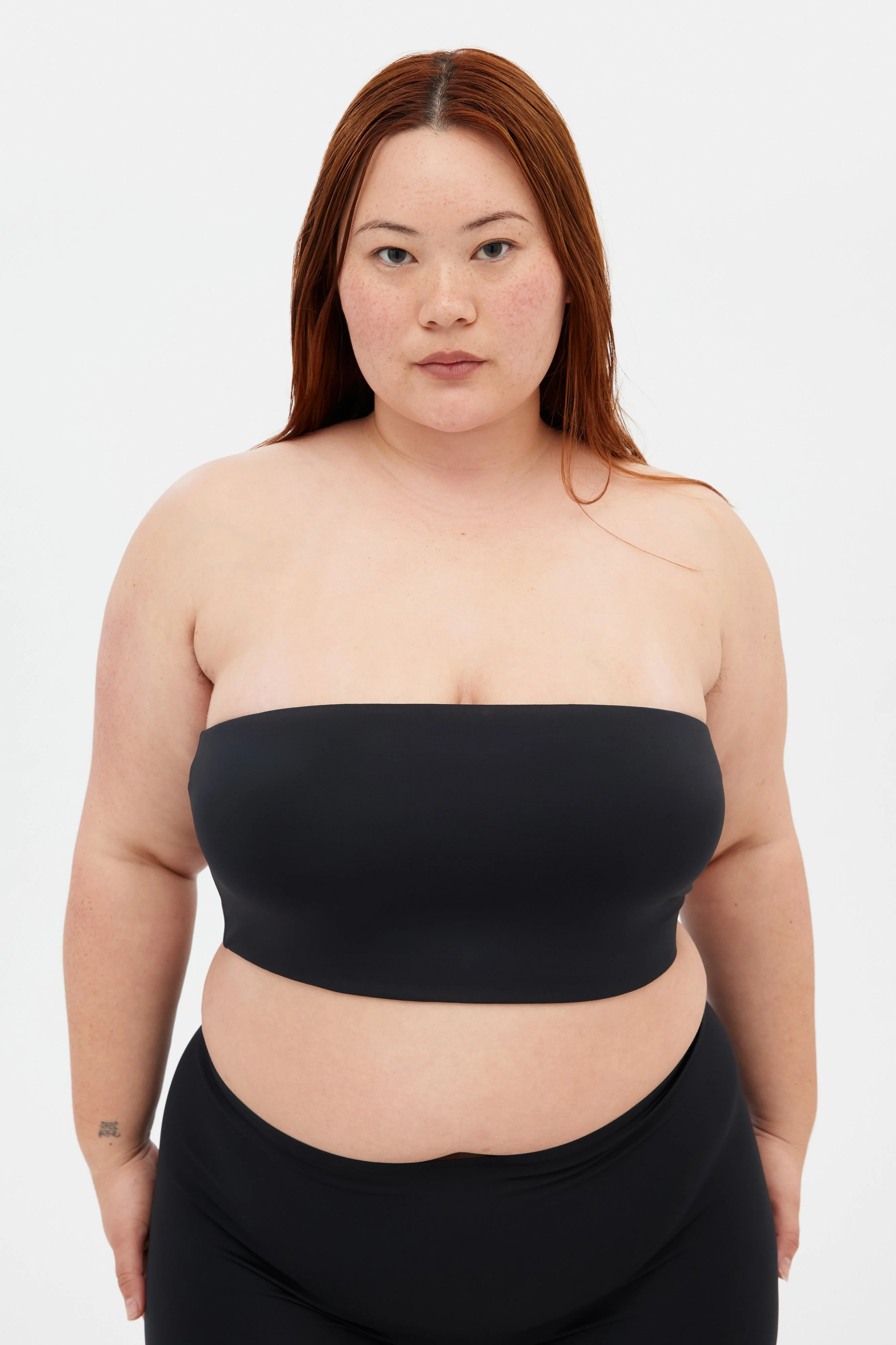 Black Bandeau Bra - Image 4