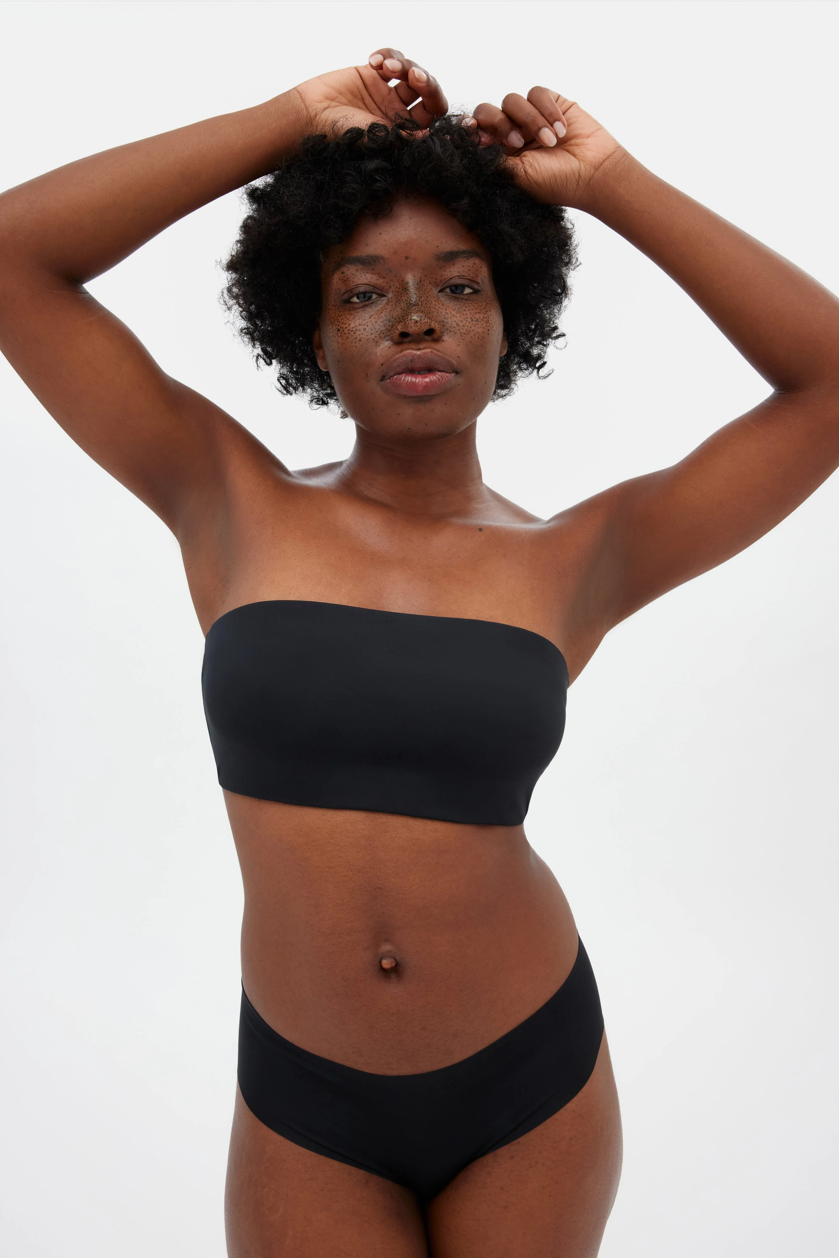 Black Bandeau Bra - Image 6