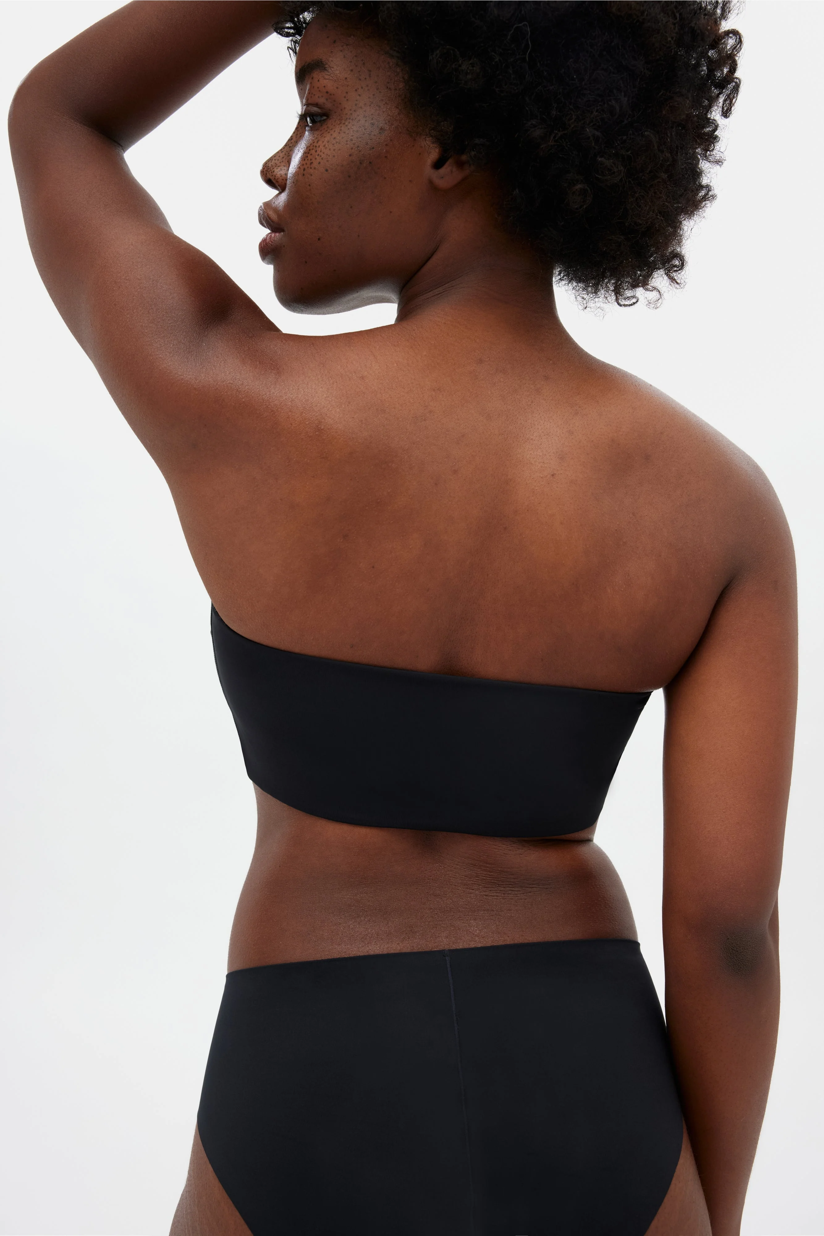 Black Bandeau Bra - Image 9