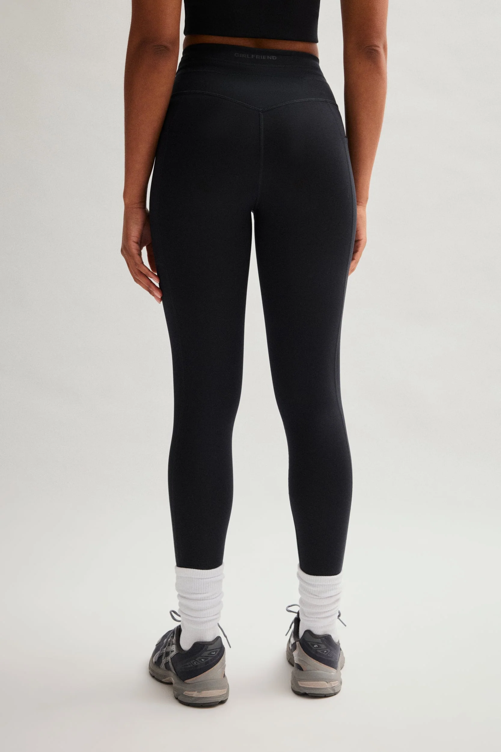 Black Compressive Drawstring Pocket Legging - Image 5