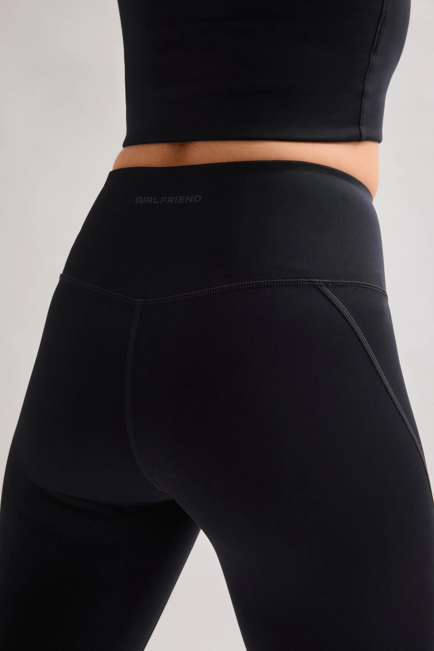 Black Compressive High-Rise Legging - Image 5