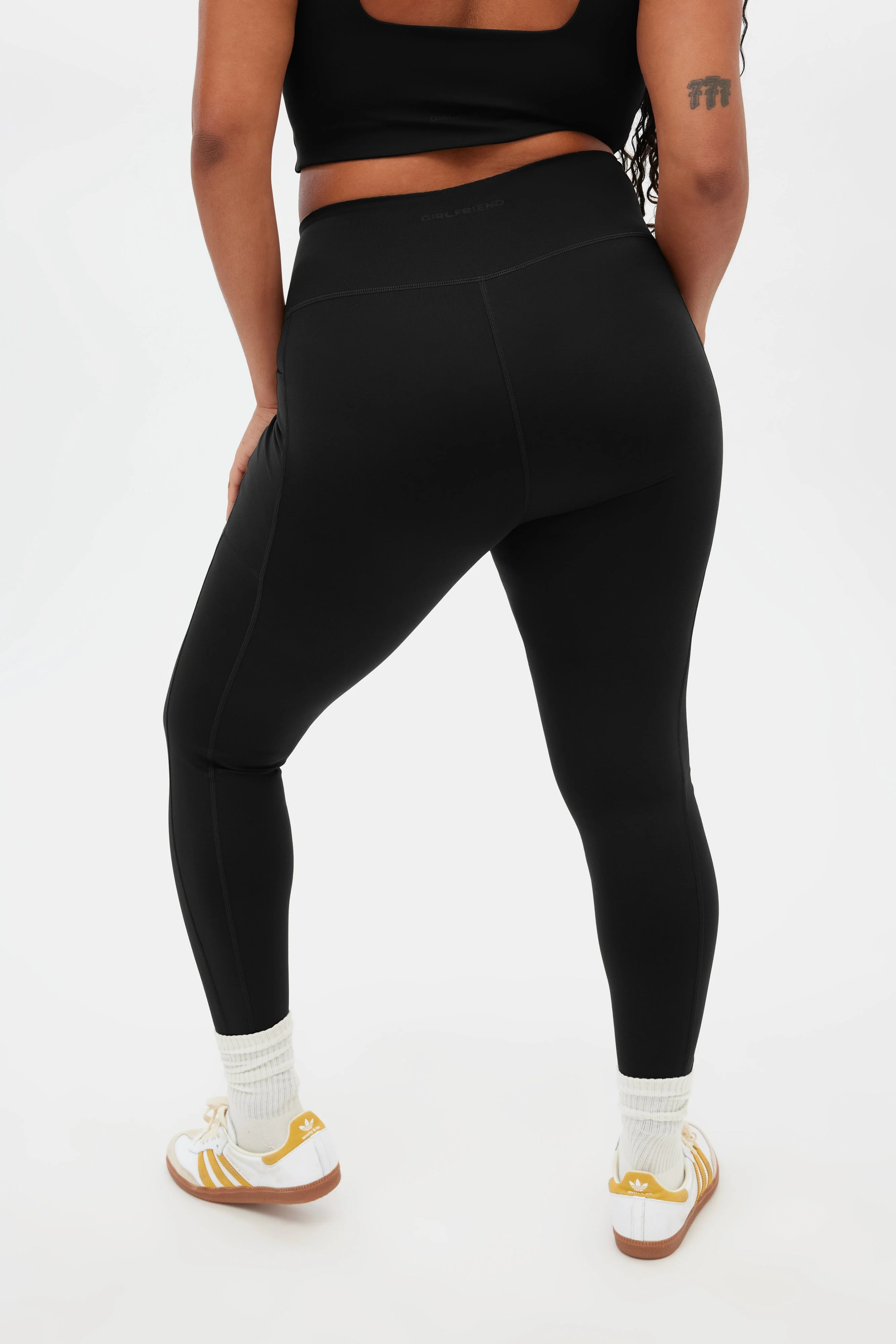 Black Compressive Pocket Legging - Image 5