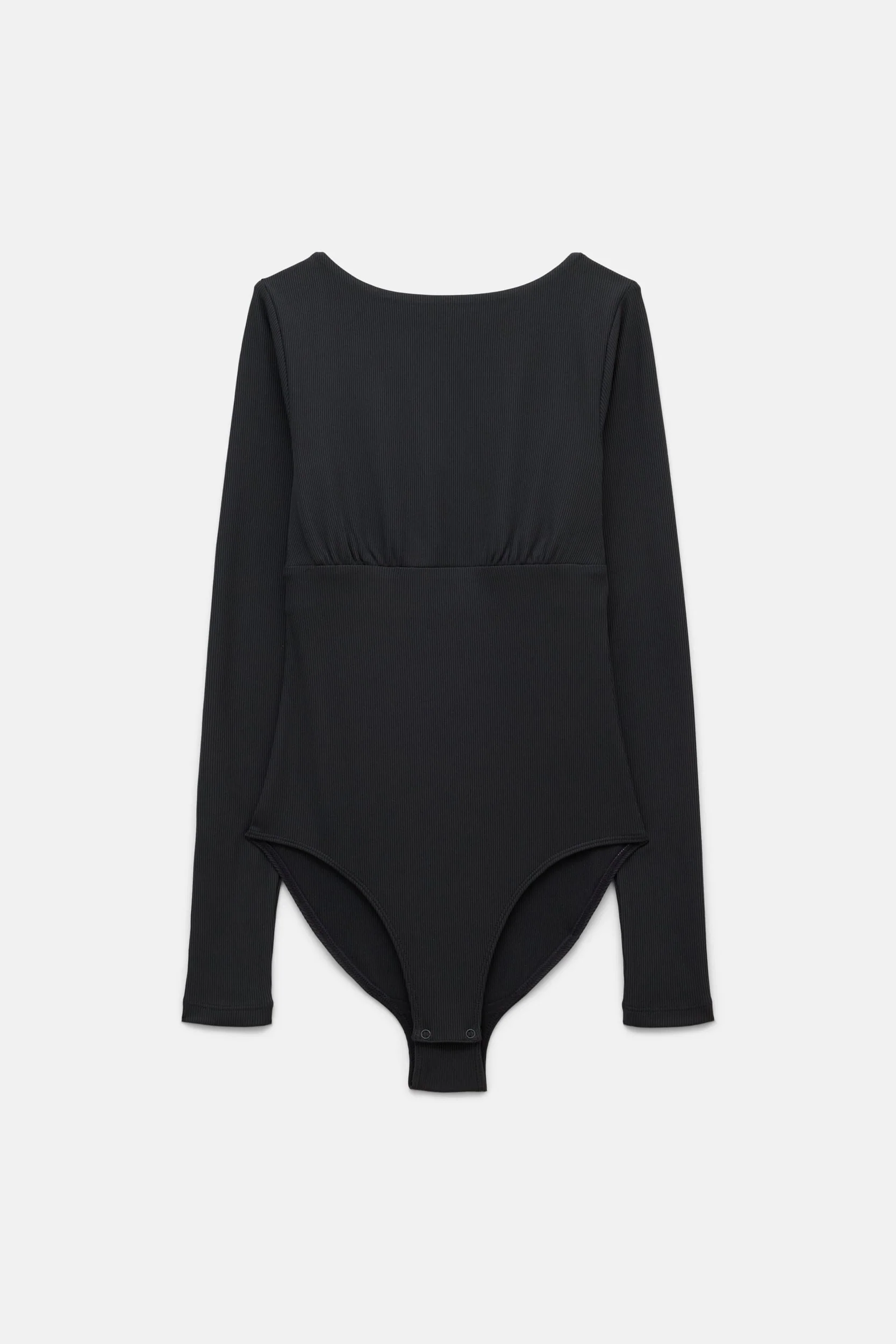 Black Elena Long Sleeve Bodysuit - Image 16
