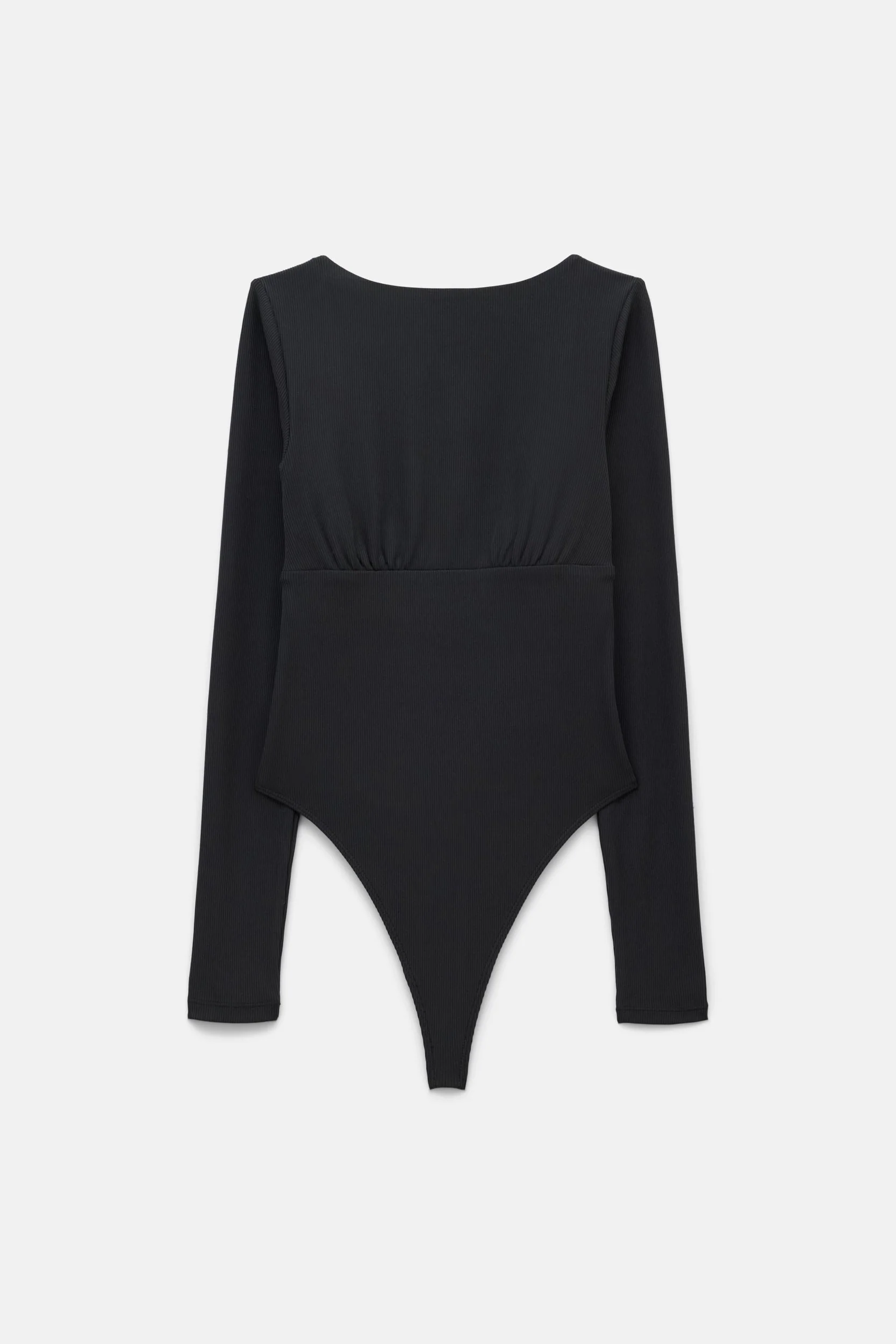 Black Elena Long Sleeve Bodysuit - Image 17