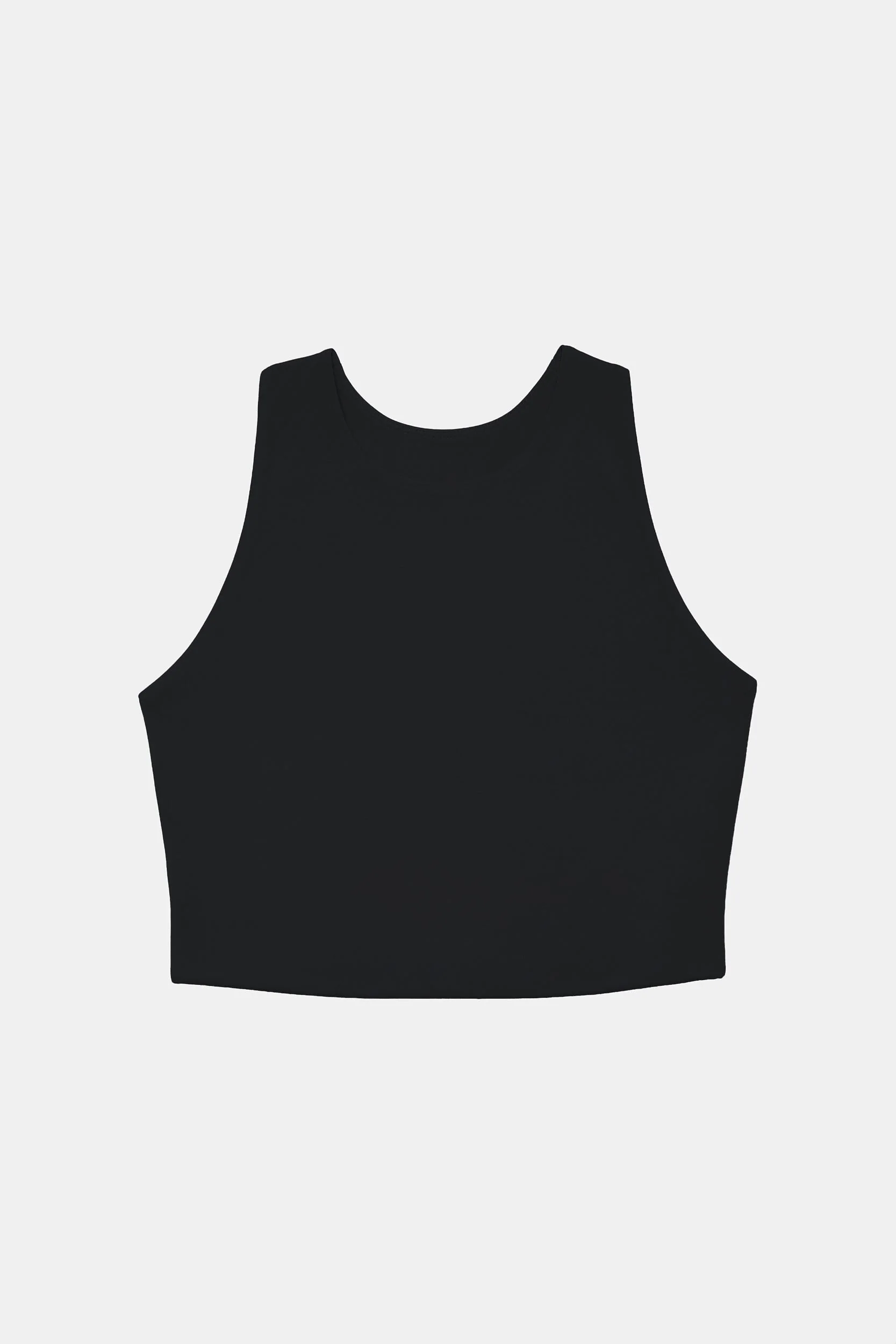 Black Harriet High Neck Long Line Bra - Image 5