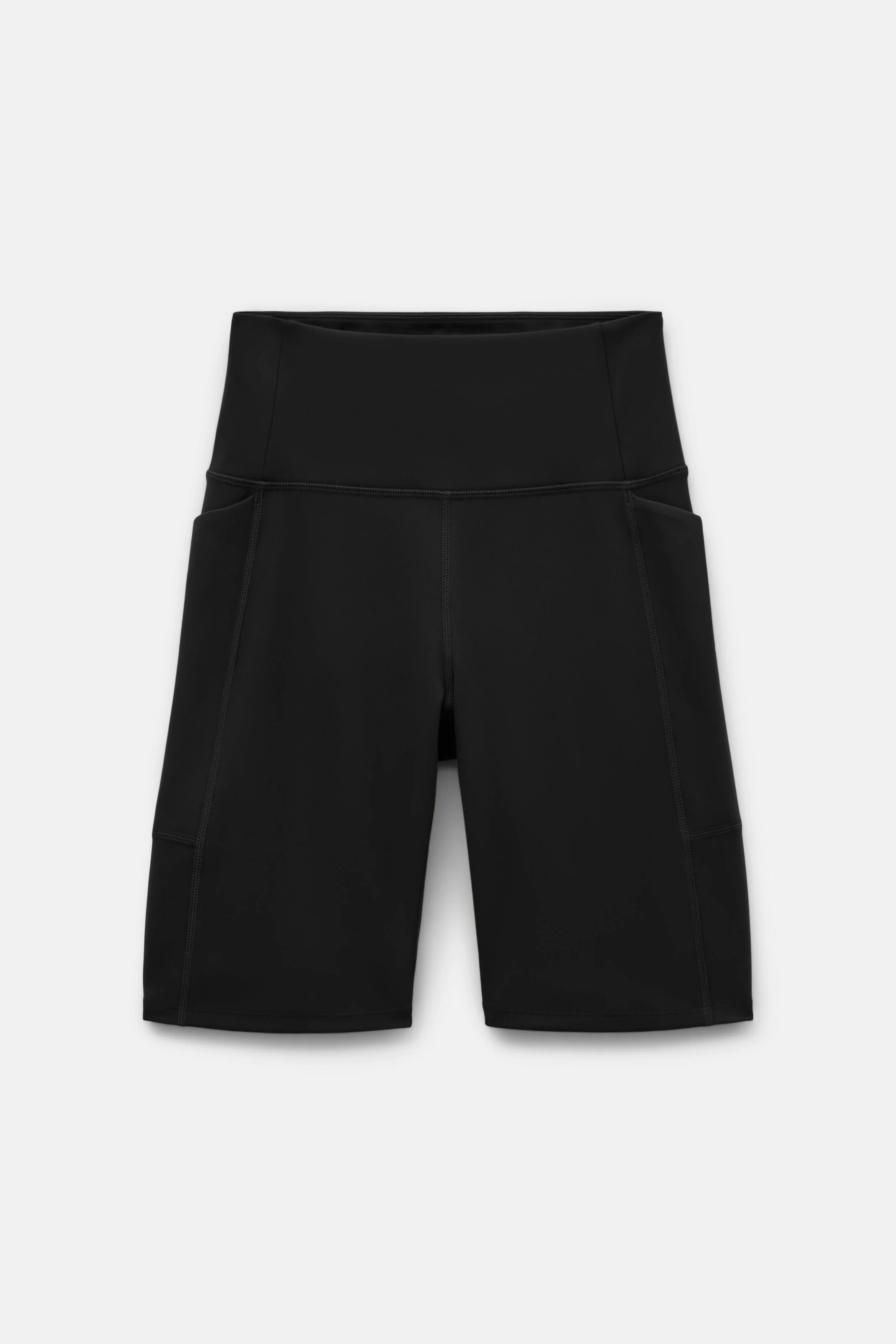 Black High-Rise Pocket Bike Short - Image 6