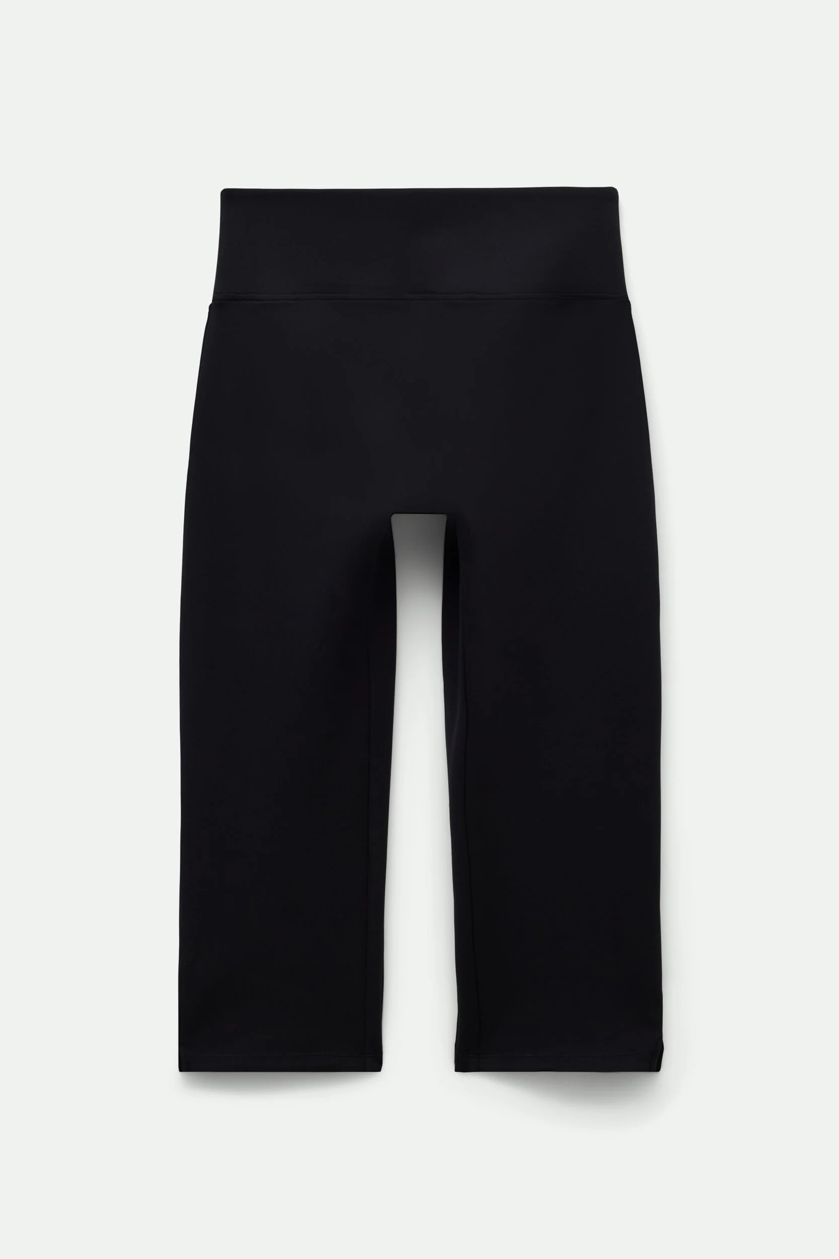 Black Luxe High-Rise Capri - Image 6