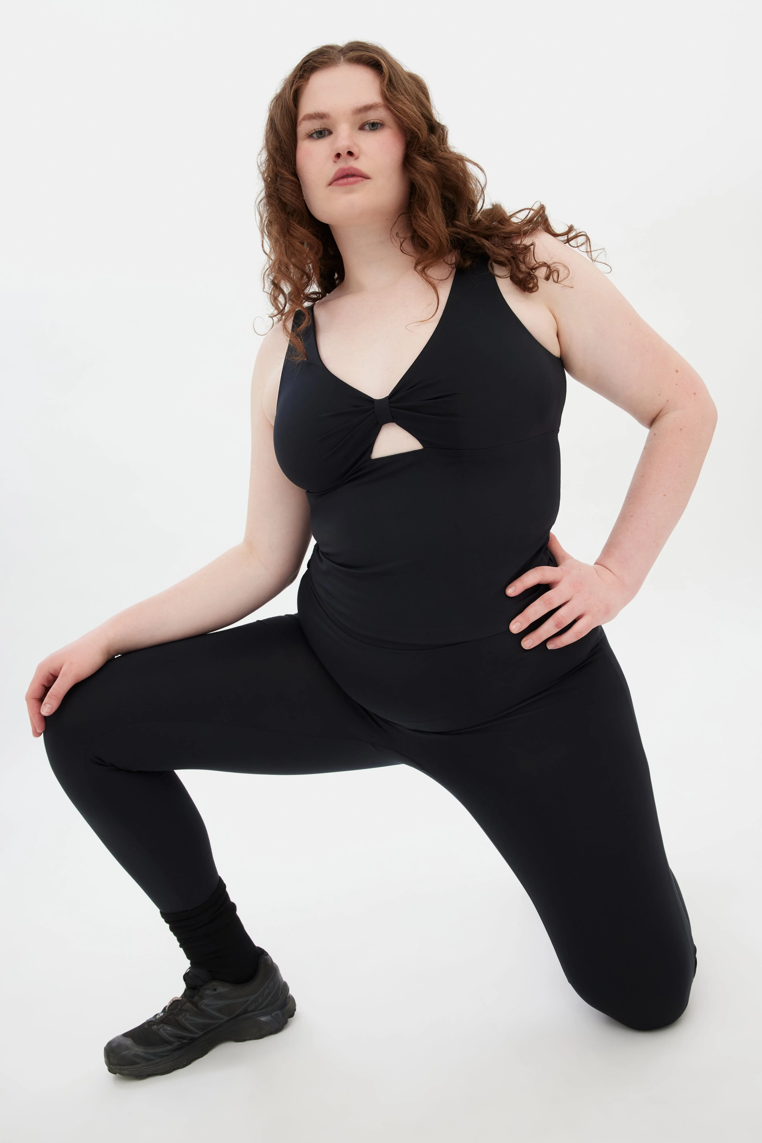 Black Meredith Bow Tank - Image 9