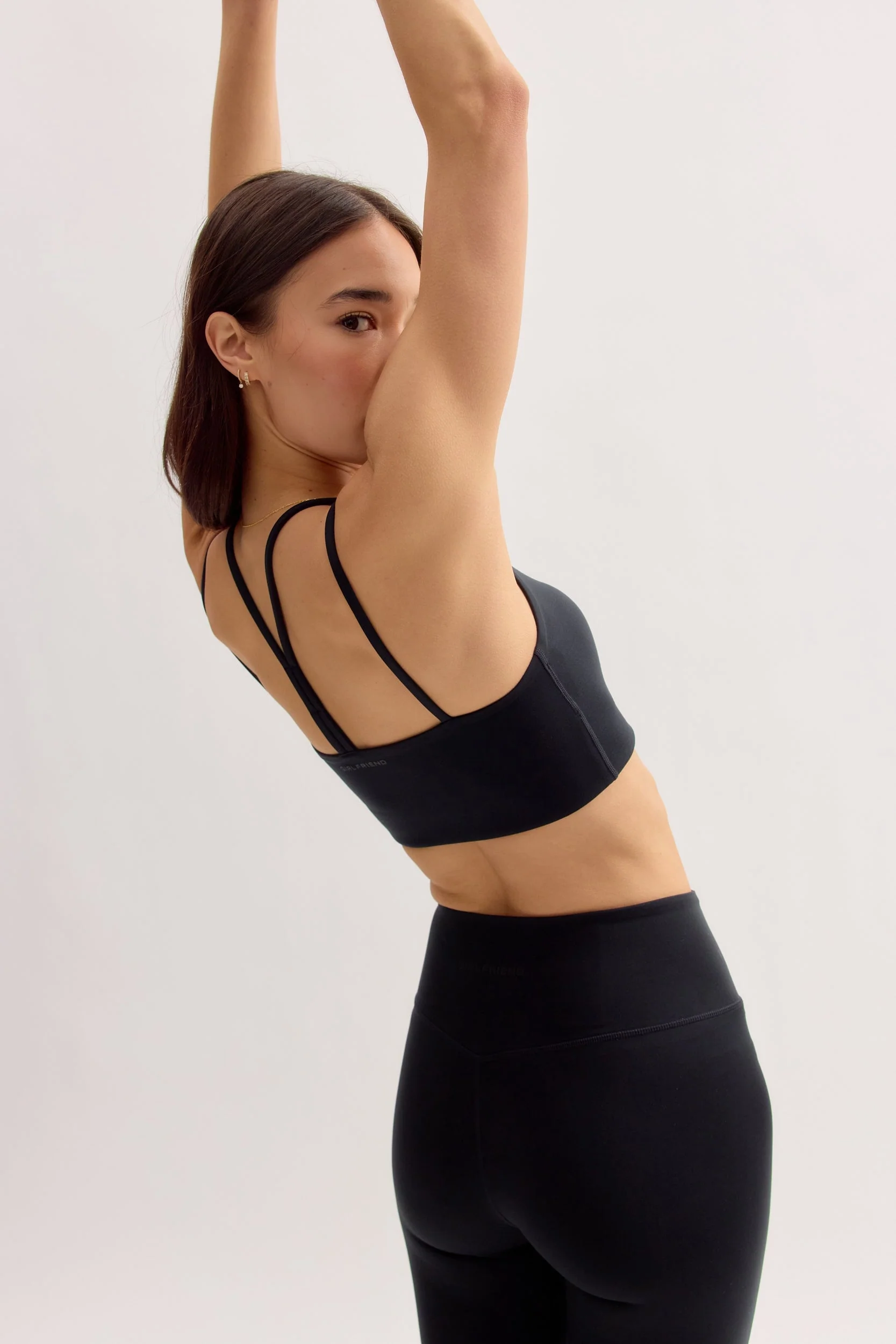 Black Nichelle Strappy Bra - Image 4