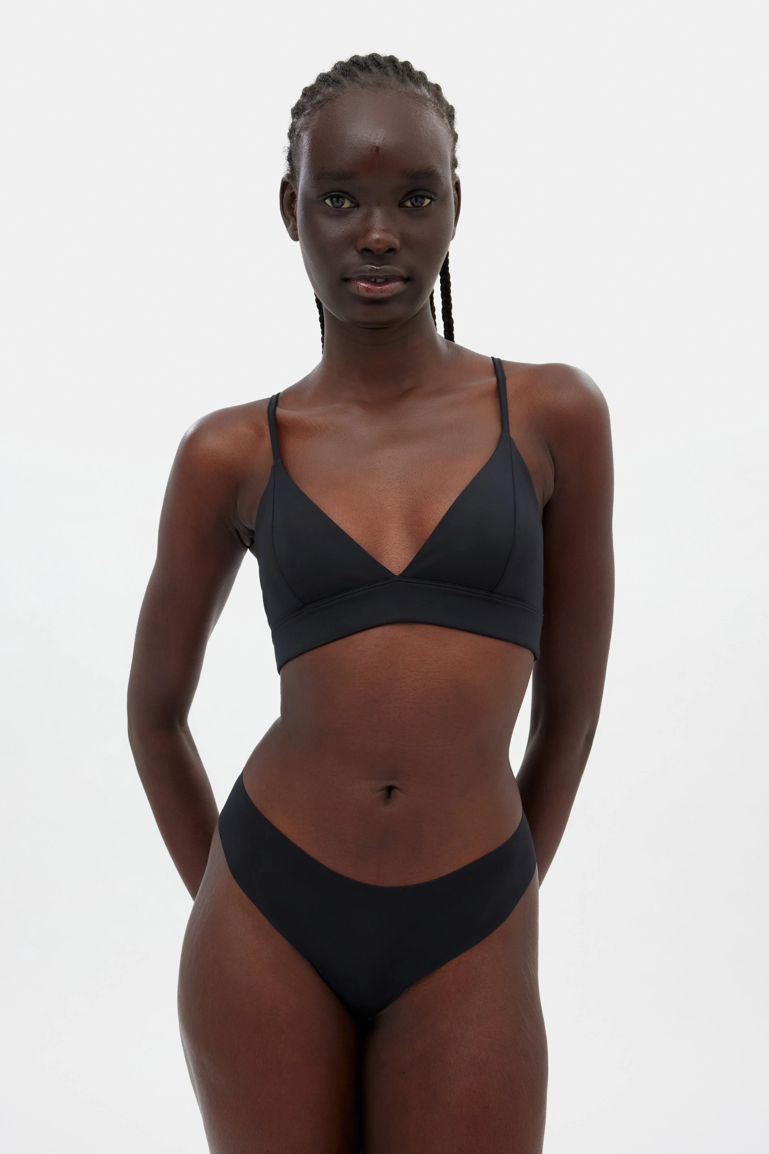 Black Triangle Bralette - Image 3