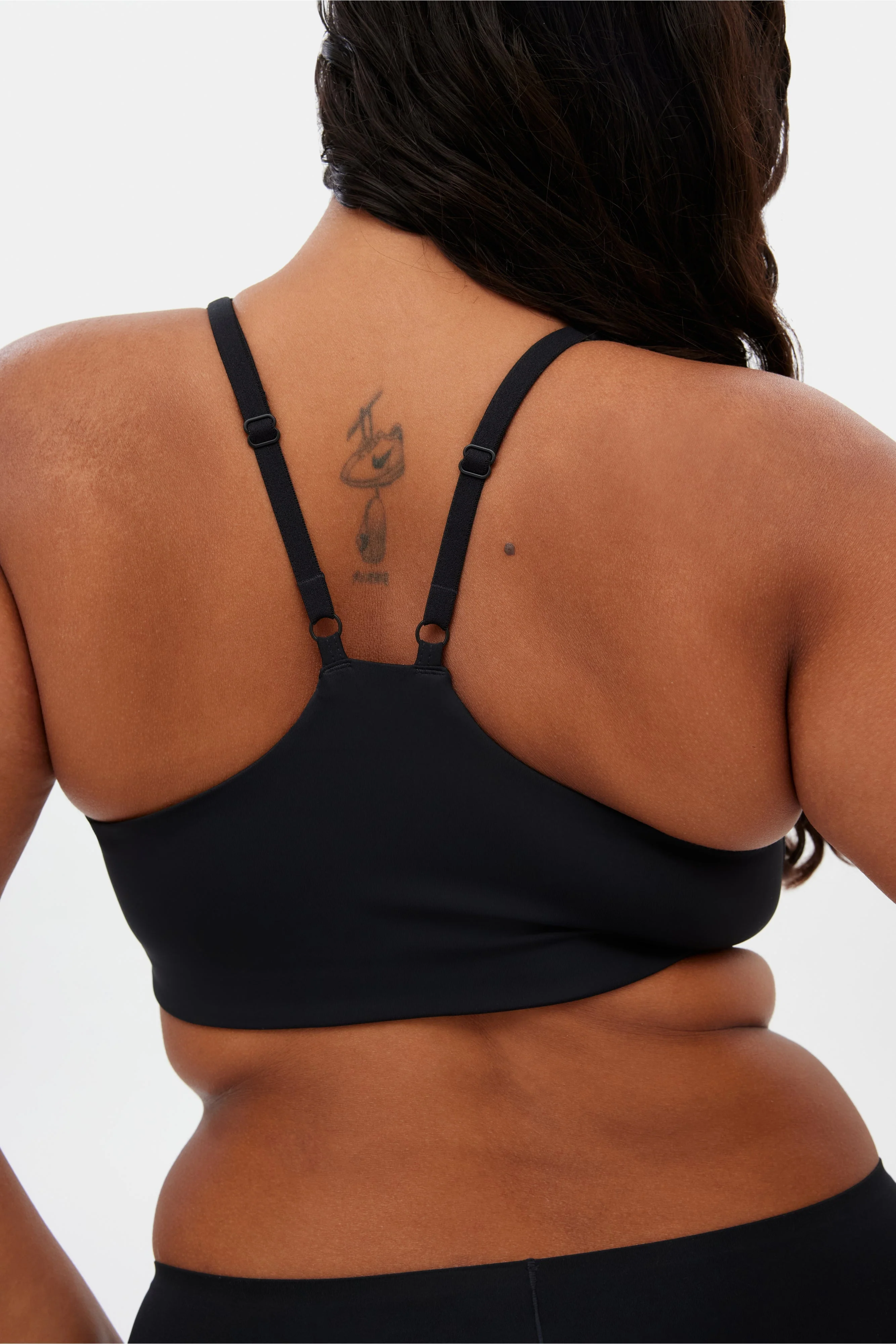 Black V Neck Bralette - Image 5