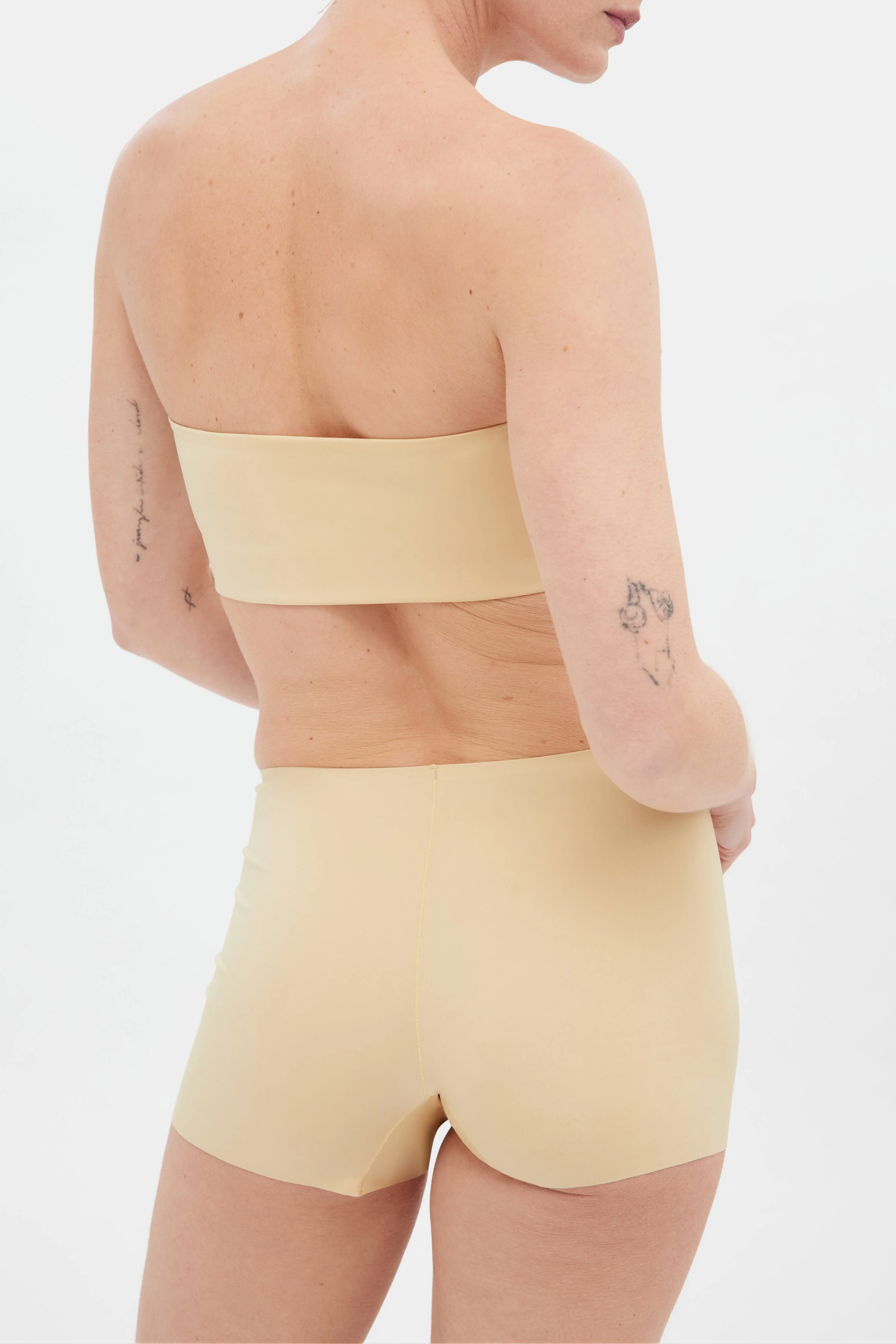 Silk Bandeau Bra - Image 4