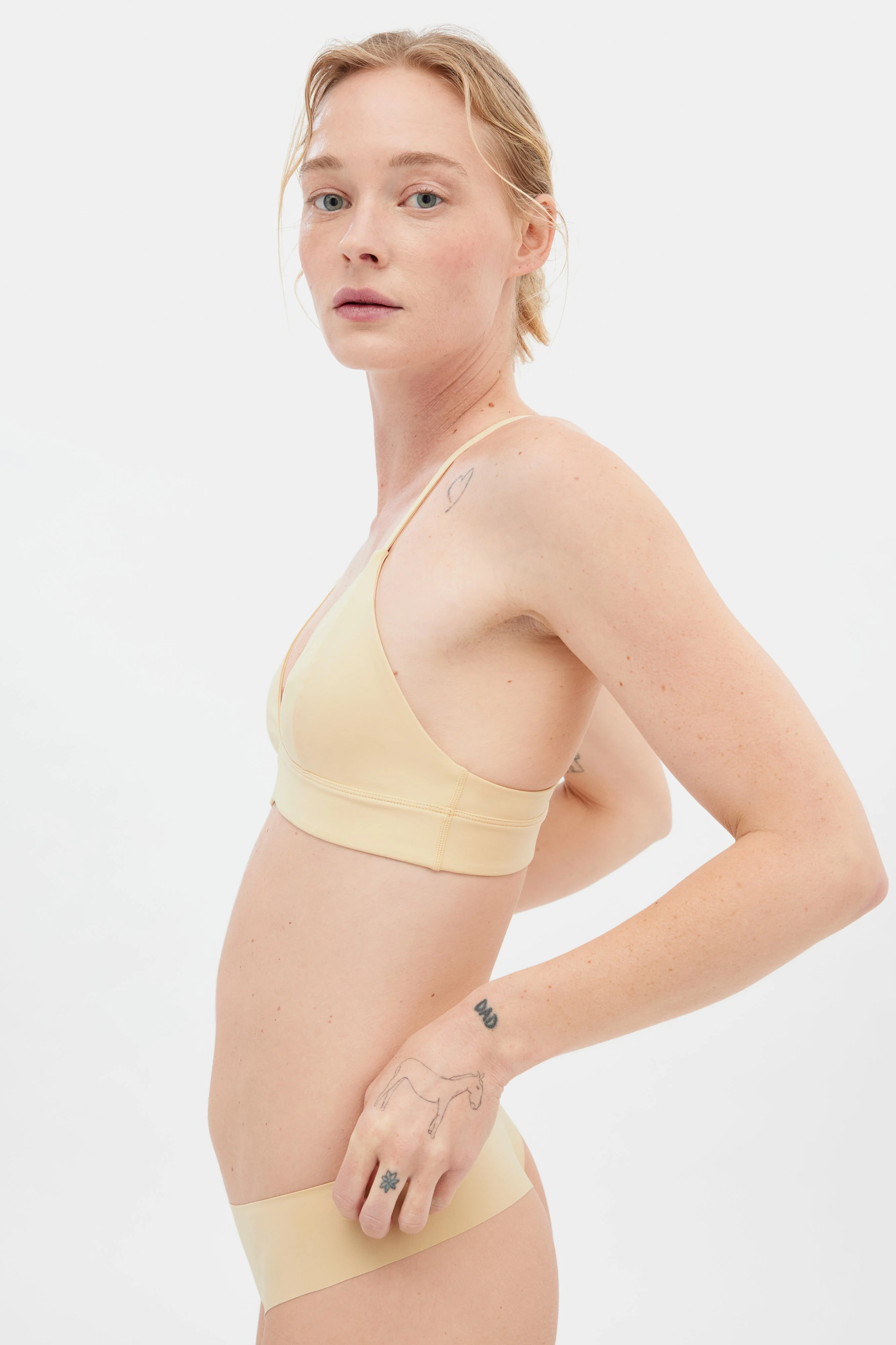 Silk Triangle Bralette - Image 4
