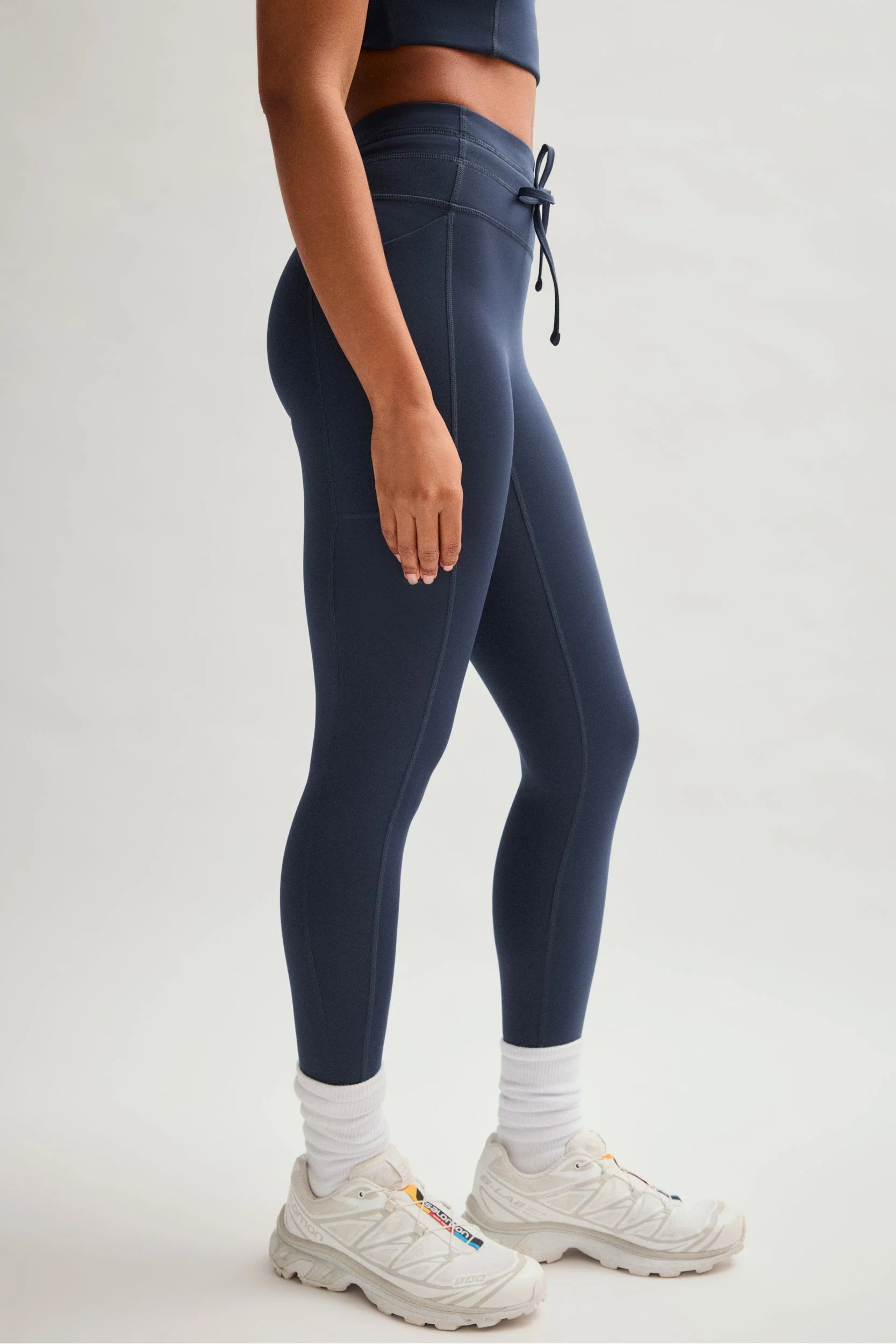 Skyline Compressive Drawstring Pocket Legging - Image 3