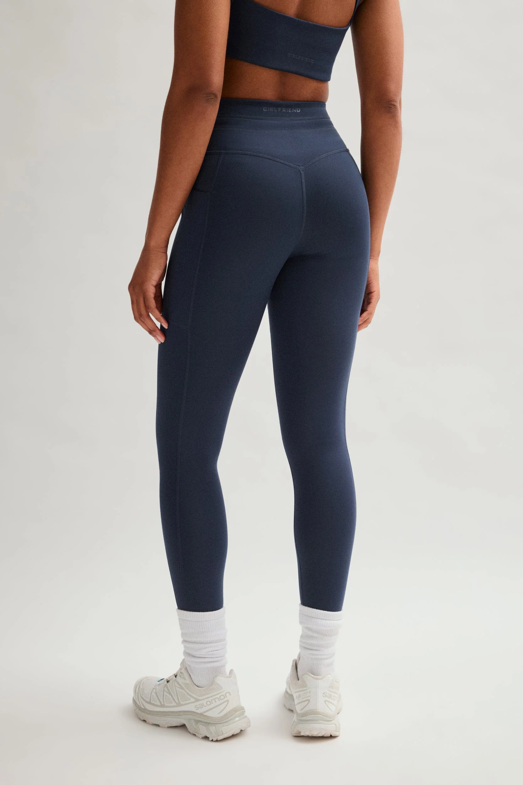 Skyline Compressive Drawstring Pocket Legging - Image 5