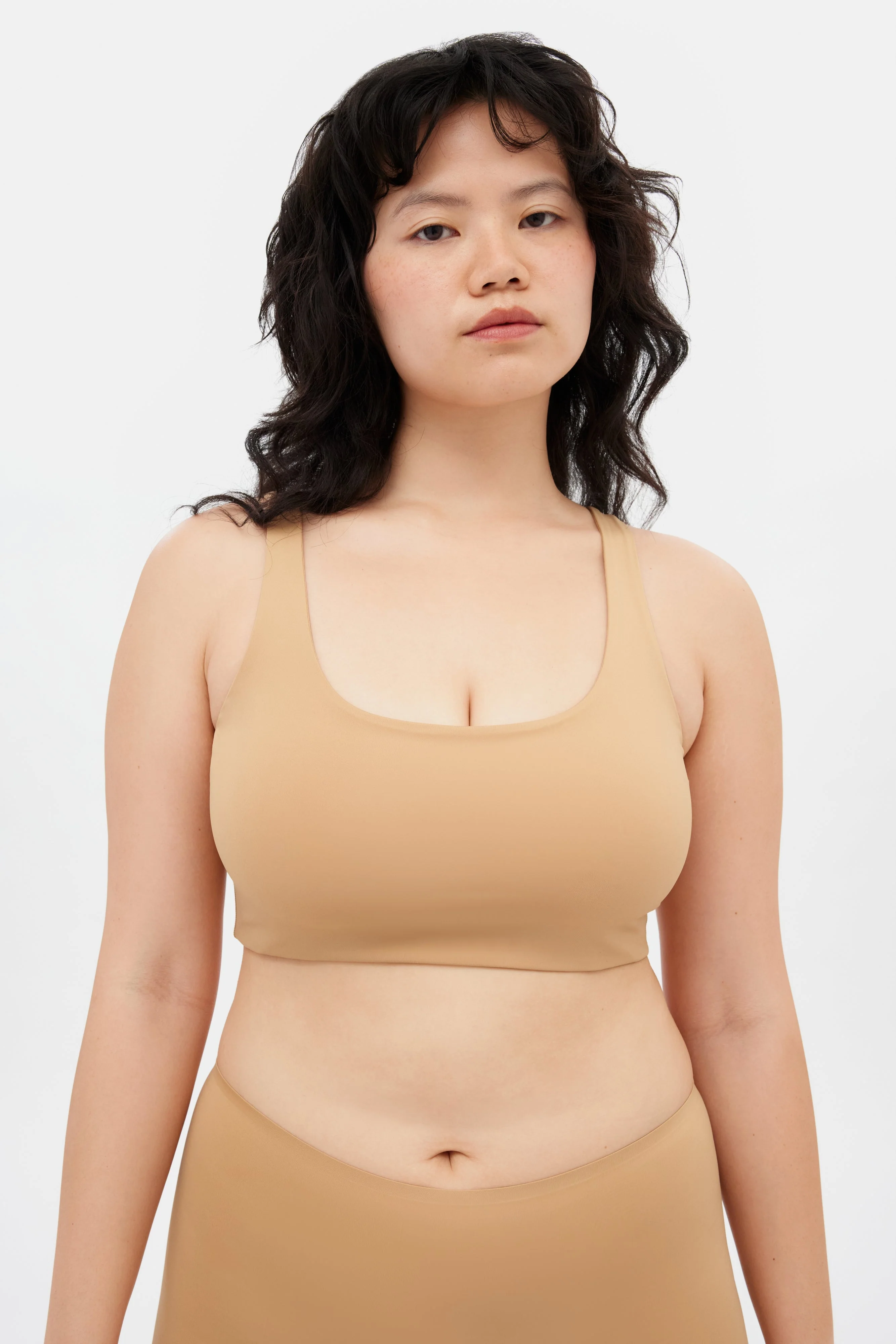 Suede Scoop Bralette - Image 2