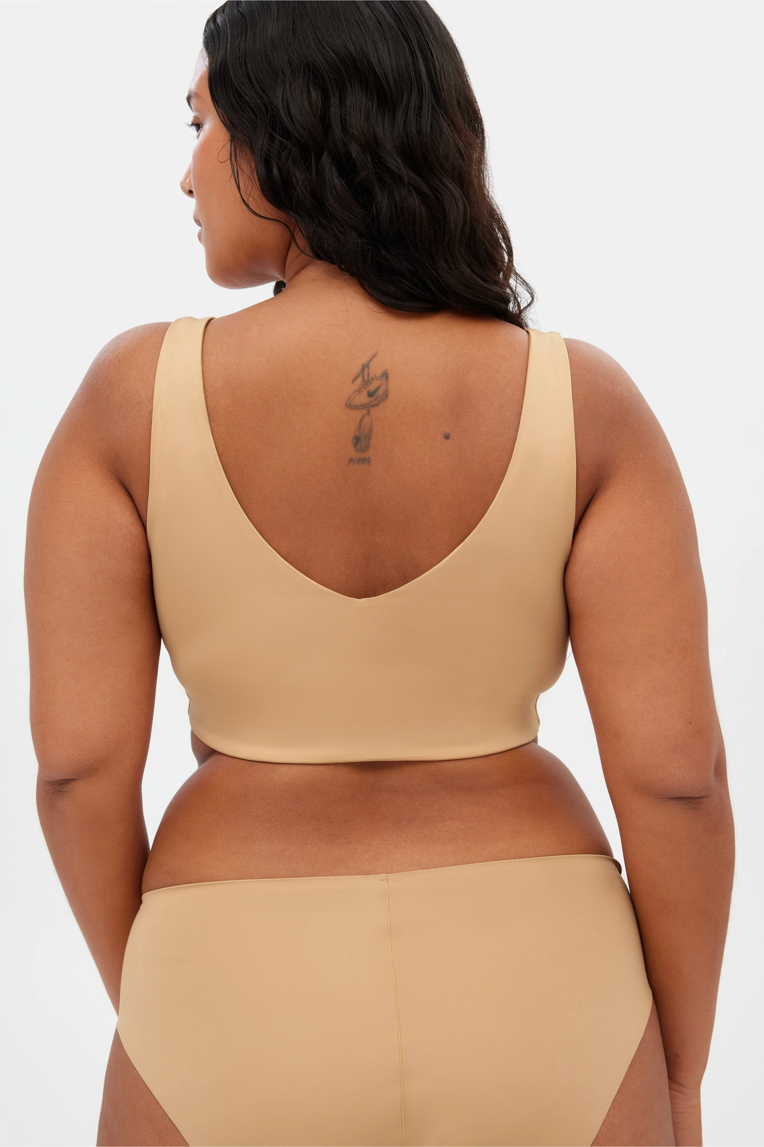 Suede Scoop Bralette - Image 9