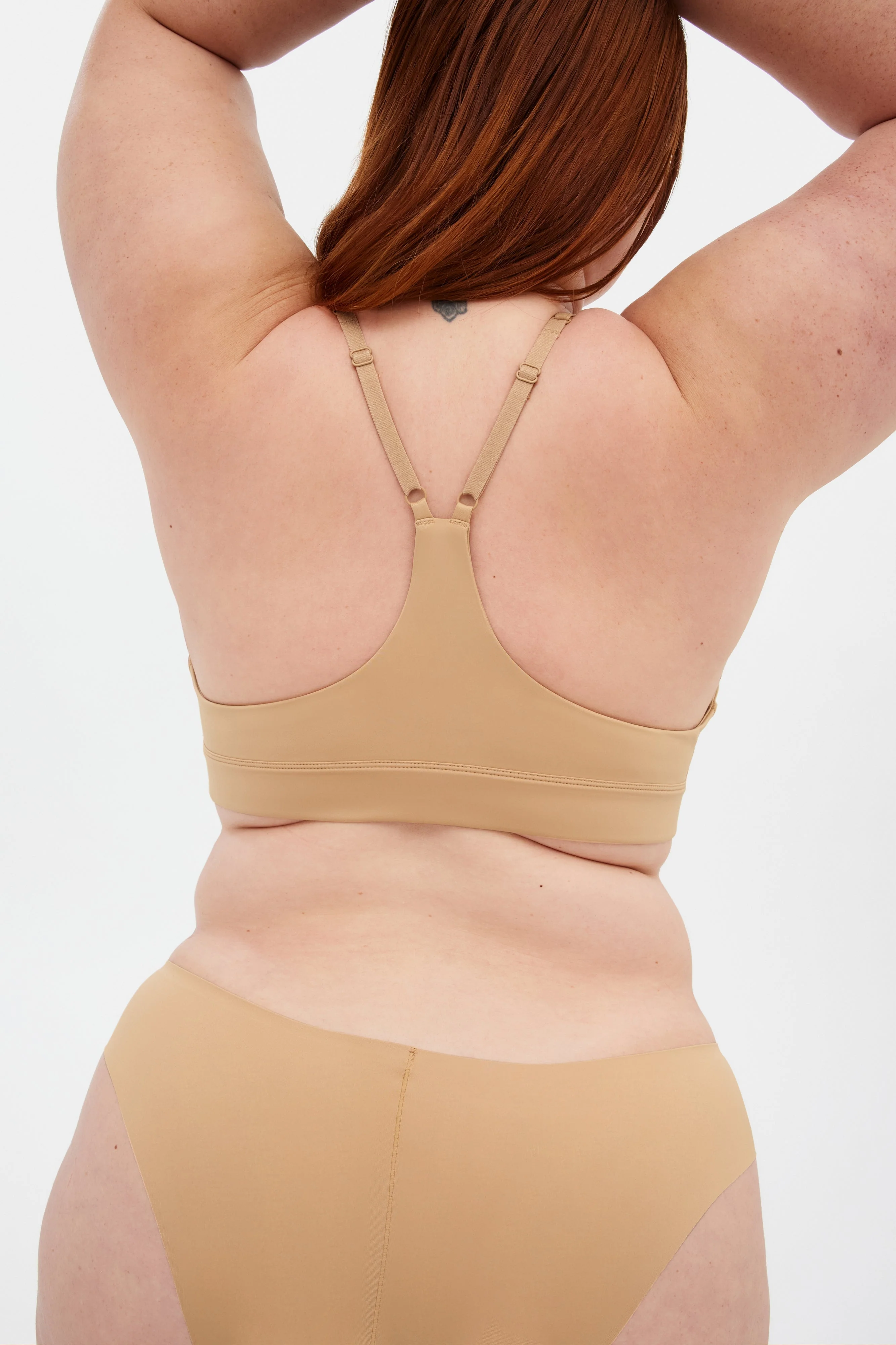 Suede Triangle Bralette - Image 10