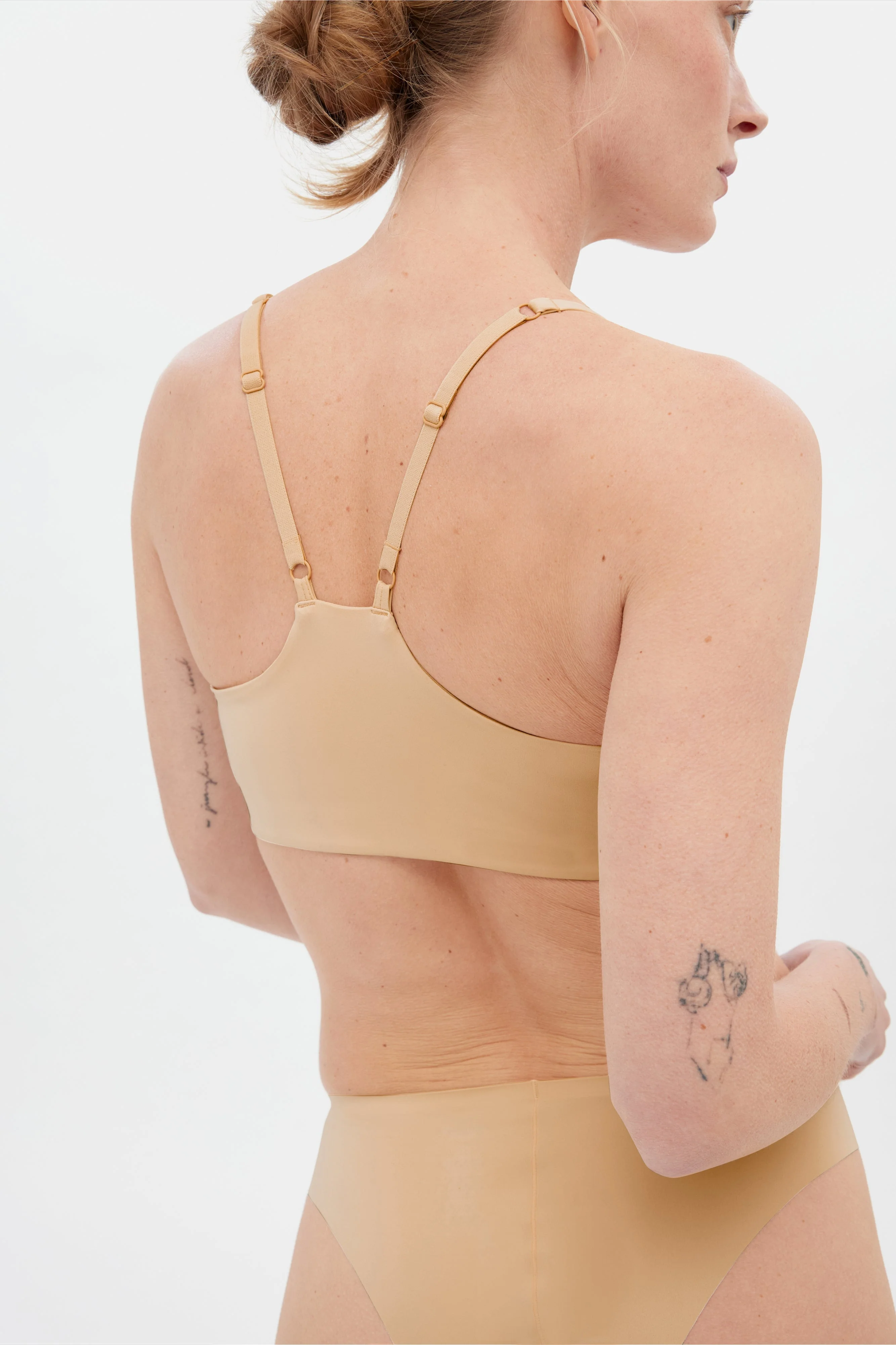 Suede V Neck Bralette - Image 5