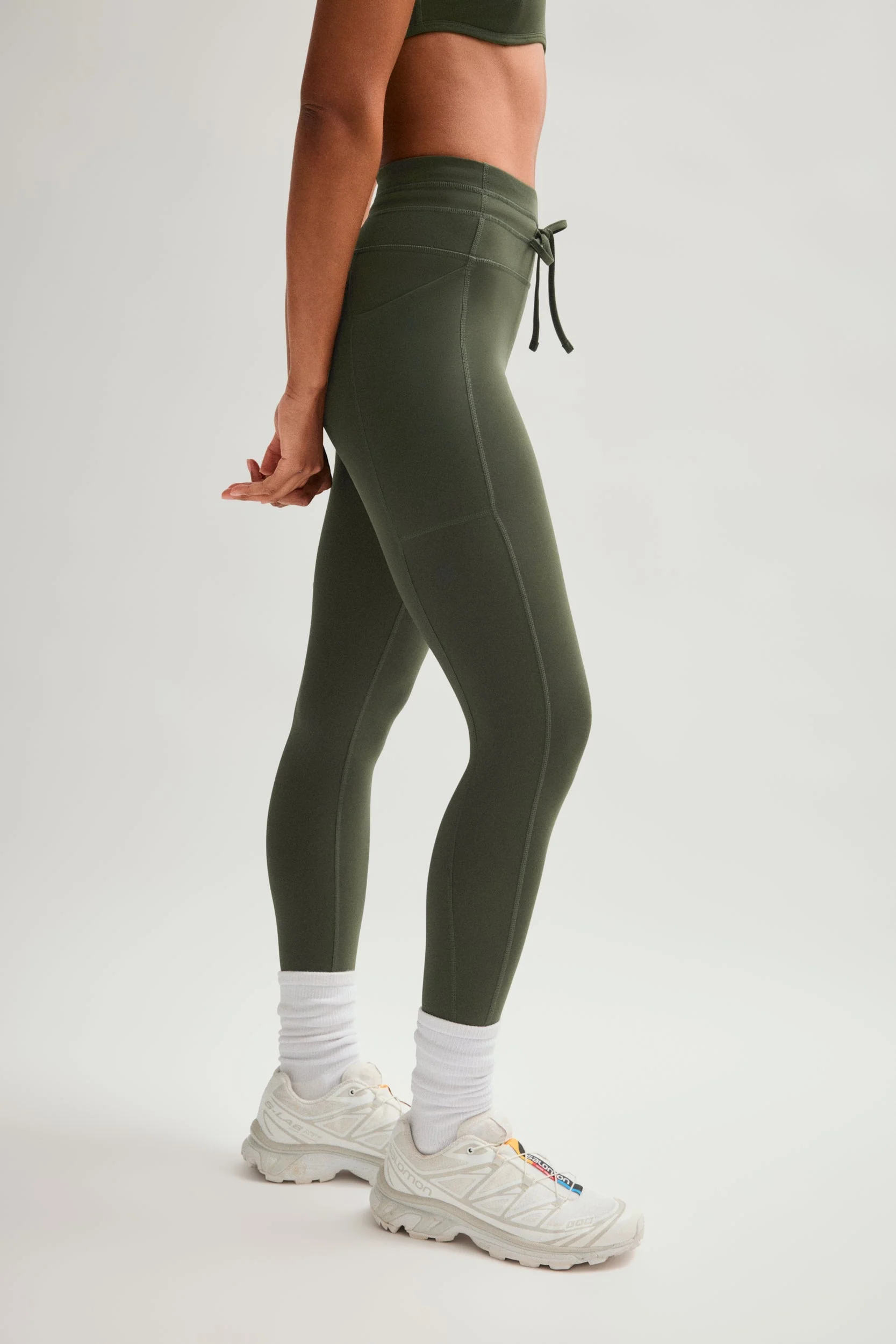 Terrace Compressive Drawstring Pocket Legging - Image 3