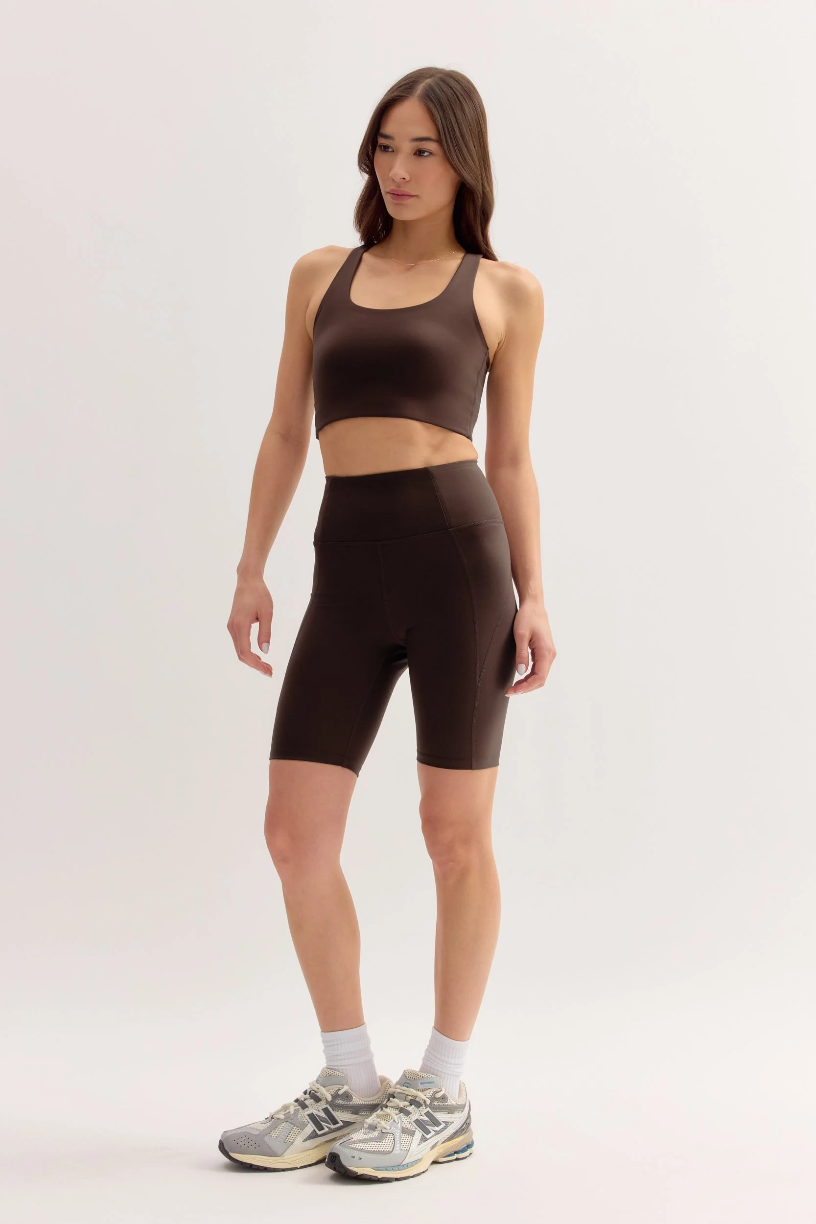 Umber High-Rise Bike Short - Image 4